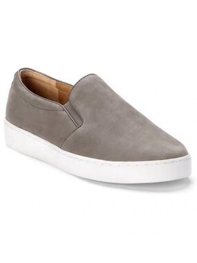 Vionic Splendid Midi Suede Platform Lowtop Slip On Sneakers size 9